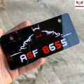 Customize New 3D Batman Bike Number plate Fancy Number plate For all bikes. 