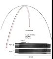 2 to 12  person Camping Tent Stick and Shock Cord/Tent Poles stick replacement. 