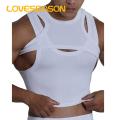 Men Tank Top Men's Street Fashion Stylish Comfortable Quick-drying Sleeveless Vest Two-piece Layered Tank Top. 
