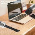 3 in 1 Vacuum Cleaner Rechargeable Dual Mode Cordless Handheld Wireless Handy Portable Light Weight, Mini Vacuum Cleaner for Car Sofas Carpet Interior & Home Office Cleaning Tool Strong Suction. 