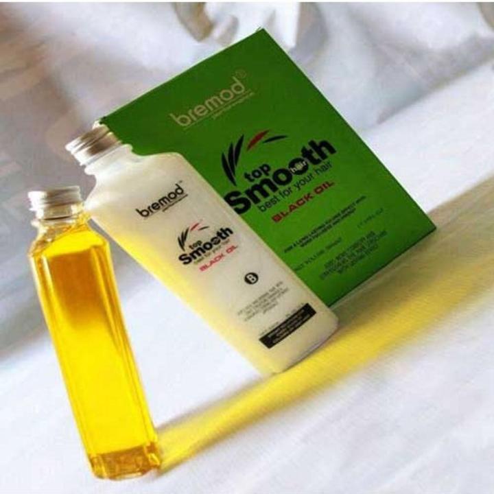 Bremod Top Smooth Black Hair Oil Set 500ml in pakistan