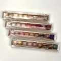 9 Colors Eye Shadow Palette Highlighter Eye Glitter Shimmer Eyeshadow Pressed Baked Powder Eye Makeup. 