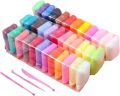 Pack of 12 Color Super Light Clay Air Dry Polymer Modelling Clay With 3 Tools,Kids Art Crafts Best Gift, clay for kids ,Bright and Fun Foam Clay Dough - 12 Color Pack,Creative Art DIY Crafts, Gift for Kids. 