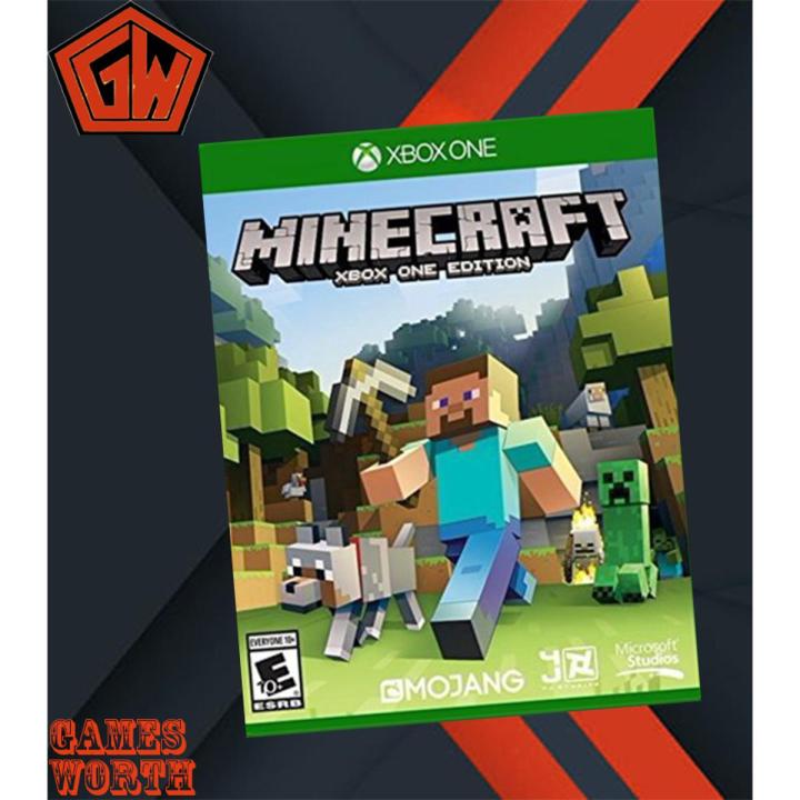 XBOX ONE DVD MINECRAFT XBOX ONE GAME