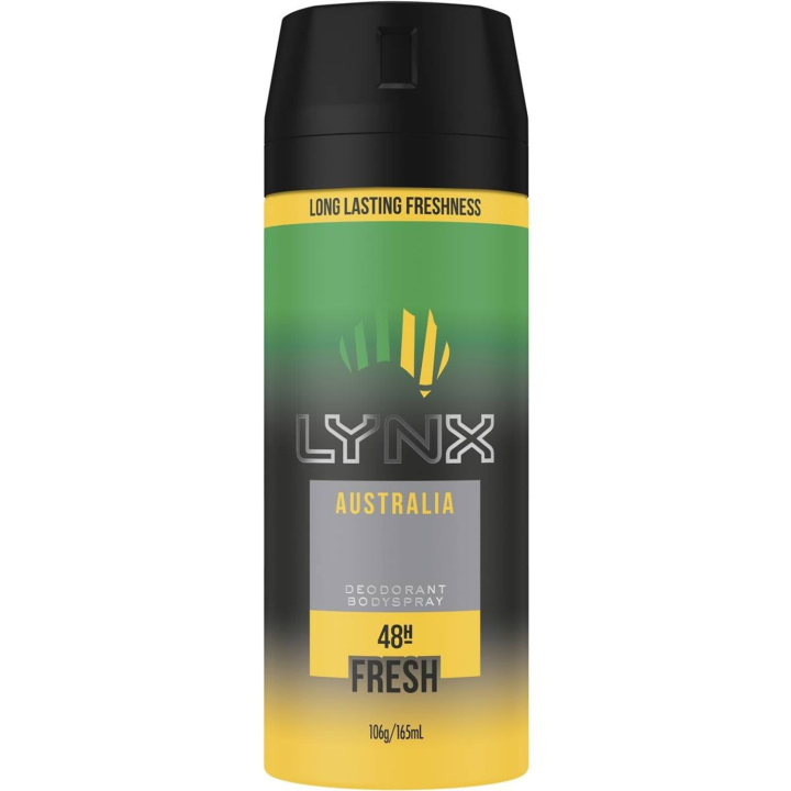 Lynx Australia Deodorant Body spray 165ml