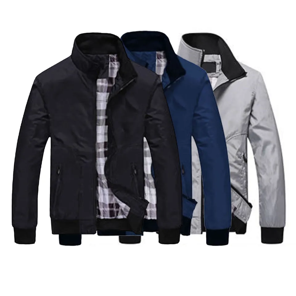 Spring Jacket Smooth Streetwear Men Coat