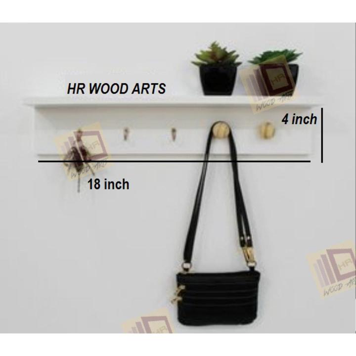 Wall Mounted Key Rack Hanging Stand Key Holder Keychain Rack Decor