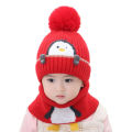 Baby Hat Warm Lovely Penguin Print Baby Cap. 