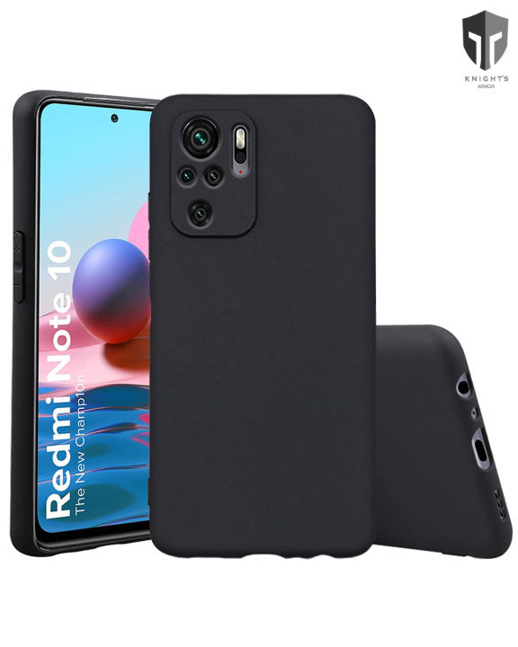 Redmi%20Note%2010%204G%20Matte%20Black%20Silicon%20Back%20Cover%20-%20Image%207