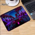 Maiya Funny Neon Retrowave Synthwave Digital Art Laptop Computer Mousepad Smooth Writing Pad Desktops Mate Gaming Mouse Pad. 