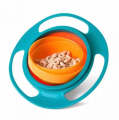 Magic Gyro Bowl 360 Rotate Spill-Proof Infants Toddler Baby Kids Training Feeding 360° Degree Rotatable Rotation Spill-Resistant Gyroscopic Children Rotary Balance Food Grade Children's Tableware Universal Practical Design Dishes Eating Bowls Learning. 