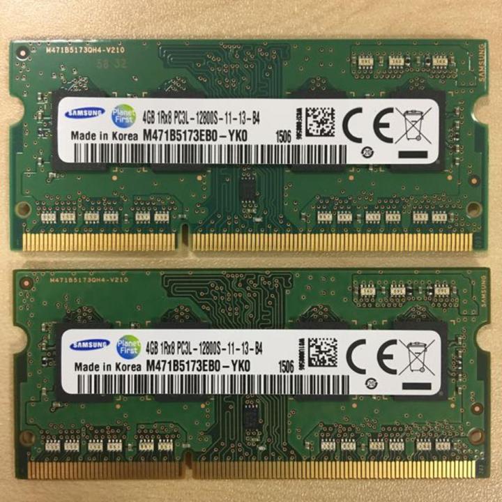 Laptop Ram 4Gb DDR3 PCL3 12800, 1600 Mhz