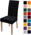 Dining Chair Covers for Without Arms Chairs- Pack of 6- Washable- Slip Resistant - Dust Proof. 