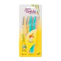 Tinkle Eyebrow Razors - Pack Of 3 | 6 Hair Remover For Women - Body Razor For Shave of Sensitive Skin - Facial Fashion Razor - Eyebrow Razor for women / Girls / Ladies. 