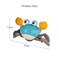 Interactive Crab Toy For Baby Crawling Crab Creative Techno Escape Electronic Toys Animal Pet Runaway Musical Toddler Gifts Moonlight. 