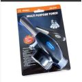 915 Outdoor Camping BBQ Flame Gas Torch Automatic Piezoel electricity Ignite Soldering Welding. 