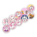 The Aristocats Marie Cat Kids Reward Waterproof Scrapbooking Packaging Label Sticker Birthday Party Decor. 