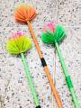 Ceiling Jaala Cobweb Cleaning Broom with Extendable Rod, Long Reach Cobweb Duster, Exclusive Cleaning Long Handled Jaala Brush, Extending Handle - Long Stick Dust Mop, Home Cleaning Plastic Broom (Length Extendable About 5.5-6 Feet ). 