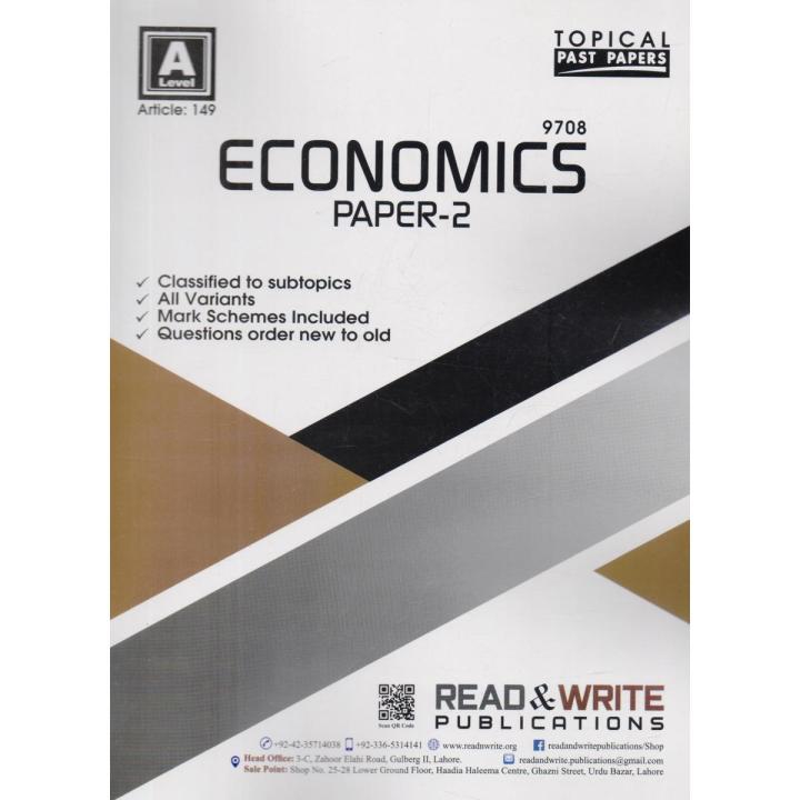 Topical Past Papers Business Paper 2 9609 for A Level Article 138