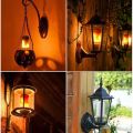 【BestGO】Outdoor light LED E27 360°flame flicker effect bulb decoration holiday light. 