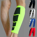 Compression Calf Sleeves Sports Running Leg Foot Support Brace Shin Ankle Socks 1pc not a pair. 