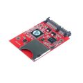SD To SATA Hard Disk Adapter Card Support SD Card To Sata Interface. 