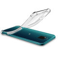 For Huawei Mate 20X 5G Transparent Soft Gel TPU Reinforced Corners Cushion Bumper Shockproof Drop Protection Case Cover. 