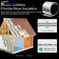 Spiral Pipe Wrap Pipe Insulating Highly-Reflective Foil Bubble Wrap. 