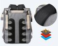 Mother And Baby Backpack New Multifunctional Folding Crib Carry Bag Mother Travel Diaper Bag Baby Stroller Storage Bag. 