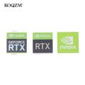 HOT RTX 3090TI 3080TI 3070 3060 NVIDIA GTX GEFORCE Desktop Sticker Laptop Graphics Card Label ,Core I9 I7 I5 I3 Cpu Sticker. 