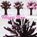 Magic Growing Tree Paper Sakura Crystal Trees Desktop Cherry Blossom Toys Artificial Flowers Decorations Party Supplies. 