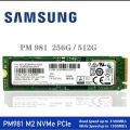SSD M.2 NVMe 256GB PCIe SOLID STATE DRIVE GEN3X4 BRANDED SAMSUNG SANDISK TOSHIBA FOR LAPTOP AND PC. 