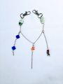 Pant Side, Skirt Chain, Punk Style | Cute, Unique, Elegant Hanging Jewelry of Chains, Charms, Beads With Lock On Both Ends | Fashion Purse Accessories | Beautiful and Lightweight Jewelry | Trendy Looks. 