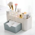 Makeup Organiser Cosmetic Storage Box Multi Functional Desktop Tidy Organiser Holder with Drawer Random Colour makeup organizer. 