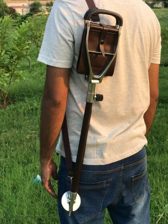 LEATHER%20SHOOTING%20WALKING%20STICK%20RACING%20FOLDING%20SEAT%20SHOWS%20CHAIR%20STOOL%20-%20Image%205