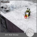 Self Adhesive Marble Design Furniture Stickers PVC Wallpaper Cabinets Gloss Film Vinyl - 60x200 cm. 