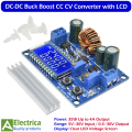 4A 35w Digital Buck Boost Converter Adjustable Step Up Step Down Voltage Regulator Power Supply Module ZK-SJVA-4X with LED Display for DIY Projects & Electronics by Electrica. 