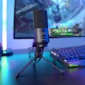 FIFINE K669B USB Microphone - Metal Condenser Recording Microphone for Windows/Mac/iOS/Android - Best For Vocals, Voice Overs, Streaming, Broadcast and YouTube Videos. 