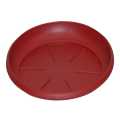 Pack of 4 Plastic Terra Cotta Round Plant Saucer Drip Trays Garden Pot Base. 