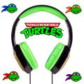 TEENAGE MUTANT NINJA TURTLES HEADPHONES WITH 4 CHANGEABLE FACEPLATES TOYS GAMES CARTOON. 