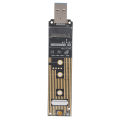 .2 NVME SSD To USB Adapter Board, TA Hard Disk Converter Board,SSD Adapter Card,High-performance 10Gbps USB 3.1 Gen 2 Bridge Chip. 