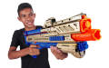 XSHOT CHAOS GOLDEN ORBIT DART BALL BLASTER. 