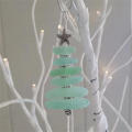 Sea Glass Art Decoration Christmas Tree Ornament Crafts Ocean Themed Christmas Tree Decoration Sea Glass Christmas Ornament Sea Beach Christmas Tree Decor. 