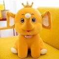 50 cm Elephant Crown Stuffed Toy Soft Plush Animal Stuff Toys Teddy For Kids Girls Boys. 