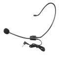 Portable Wired Speech Speaker Headset Microphone For Voice Amplifier. 