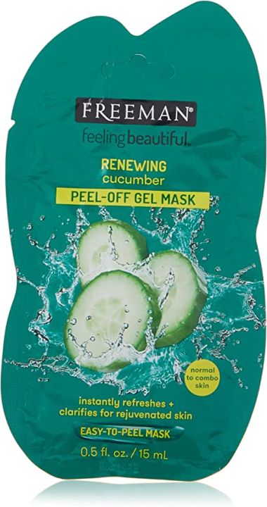 Freeman Feeling Beautiful Renewing Cucumber Peel Off Gel Mask15ML