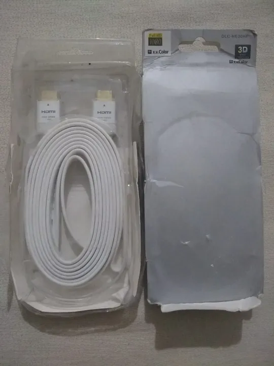 SONY%20HDMI%20Cable%203%20Meter%20High%20Speed%203D%20HD%20Heavy%20Duty%20Cable%20For%20PS4,%20Smart%20TV,%20XBOX,%20Laptop,%20PC,%20Home%20Theater%20-%20White%20-%20Image%203