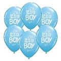 Pink / Blue / Transparent Latex Balloons (Its a Girl / Its a Boy) for Decoration and Baby Shower Celebration (10 pcs). 