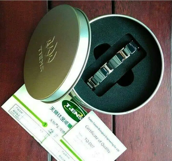 TIENS%20TI-ENERGY%20Men's%20Bracelet%20"CRYSTAL%20BLACK%20MEN'S%20EDITION"%20NEW%20-%20Image%204