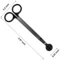 NYT Premium Candle Wick Trimmer -Sturdy Stainless Steel Wick Cutter For Candles - Nice Gifts For Candle Lovers. 